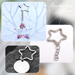 30 шт. разъемные кольца из цинкового сплава&nbsp;FIND-SP0004-17