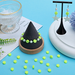 3 пакетик бусины из полимерной глины ручной работы CLAY-SC0001-71