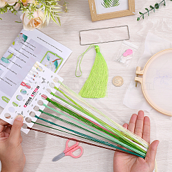 Стартовый набор для вышивки закладок своими руками&nbsp;DIY-WH20816-004C