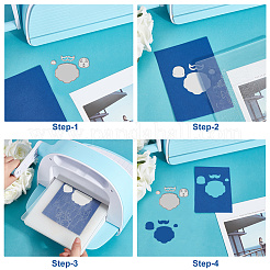 Трафареты для резки углеродистой стали отца рождества DIY-WH0309-1231