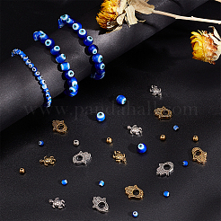 Сплавочные овальные бусины тибетского стиля &nbsp;FIND-PH0004-46