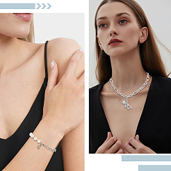 Цепи Figaro из нержавеющей стали 304 FIND-SC0012-50C-P