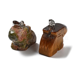 Природные и синтетические смешанные подвески драгоценных камней G-B068-09P