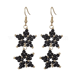 Подвески из стеклянного бисера ручной работы&nbsp;EJEW-MZ00416