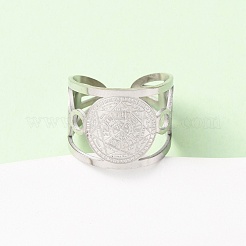 Кольца-манжеты из нержавеющей стали 304&nbsp;RJEW-D337-06P