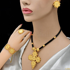 Ожерелье с подвеской из цветочного сплава&nbsp;FS-WG5023A-03