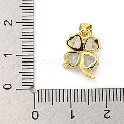 Подвески из циркония с покрытием из латуни&nbsp;KK-G513-09G