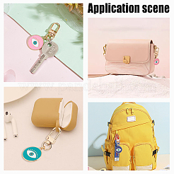 Брелок из эмали из сплава 6 шт. HJEW-AR0001-07