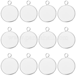 40 шт. подвеска-кабошон из нержавеющей стали 304&nbsp;STAS-BBC0008-44S