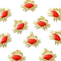 Латунь эмаль подвески&nbsp;KK-C143-54B-G