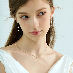 9 пара бусин из натурального культивированного пресноводного жемчуга класса ААА PEAR-HS0001-14