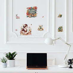 3 лист 3 стиля ПВХ водонепроницаемые декоративные наклейки DIY-WH0404-106