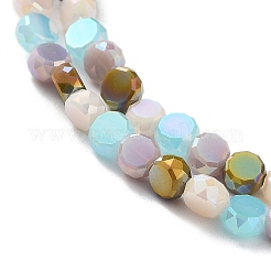 Гальванические стеклянные бусины&nbsp;X-EGLA-P056-01D