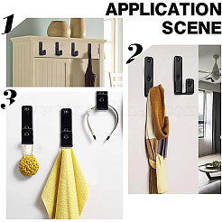 Пластиковые крючки вешалки AJEW-BC0003-40B