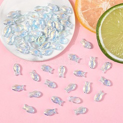 1 нить прозрачные гальванические стеклянные бусины нити&nbsp;GLAA-YW0004-90A