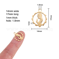 Подвески из нержавеющей стали 304 STAS-CJC0001-01G