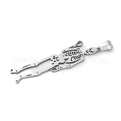 201 большой кулон из нержавеющей стали STAS-S157-35P