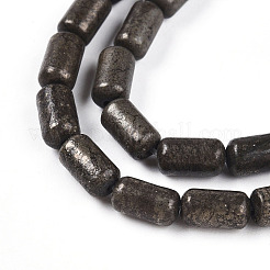 Природного пирита бисер нитей G-N346-01A-01