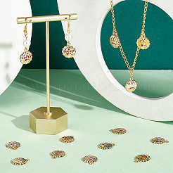 Подвески из сплава 36шт 6 цветов ENAM-PH0002-29