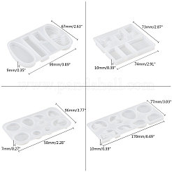 Наборы силиконовых форм для самостоятельного изготовления на тему океана DIY-OC0002-93