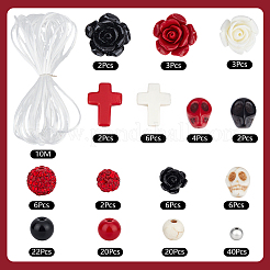 Наборы для самостоятельного изготовления браслетов на тему Хэллоуина&nbsp;DIY-SC0031-78