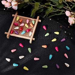 180шт 9 цвета синтетические бирюзовые бусины&nbsp;G-AR0006-19B