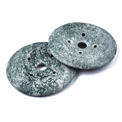 Натуральные зеленые пятна яшмы большие кулоны G-S359-310