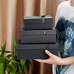 Бумажная картонная коробка CON-WH0085-34