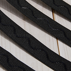 5м полиэстеровые нескользящие силиконовые эластичные захваты для шитья одежды&nbsp;SRIB-GF0001-50A-01