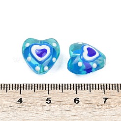 Бусы лэмпворк ручной работы&nbsp;LAMP-R004-06A-05