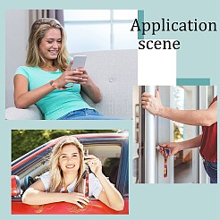 2 шт. 2-х стилистический полиэфирный шнур мобильные аксессуары MOBA-GA0001-02