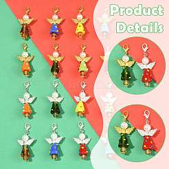 8 шт. Рождественский ангел&nbsp;HJEW-FS00065