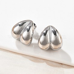 Серьги-гвоздики из нержавеющей стали 304 для женщин EJEW-U051-05P