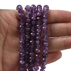 Природный аметист нитей бисера G-D344-A37-01