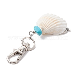 Подвеска из синтетической бирюзы&nbsp;HJEW-JM02099-02