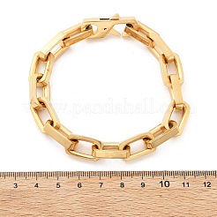 Браслеты из нержавеющей стали 304 с цепочкой для женщин и мужчин&nbsp;BJEW-A031-06G