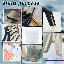 10 ярд двухрядной пластиковой ленты с кнопками&nbsp;FIND-OC0003-85B