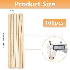 Круглые бамбуковые палочки WOOD-WH0030-83H