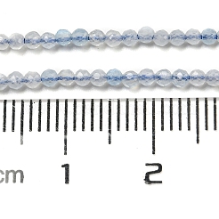 Природные Аквамарин бисер нитей G-A097-A17-01
