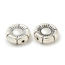 Сплавочные овальные бусины тибетского стиля  TIBE-P003-25AS