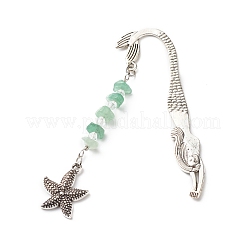 Закладки из сплава русалки AJEW-JK00186