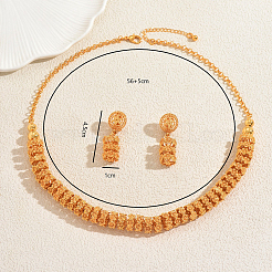 Комплекты серег и ожерелий из винтажного сплава для женщин&nbsp;CD6749