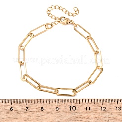 Браслеты-цепочки из нержавеющей стали 304 для женщин&nbsp;BJEW-G775-01G