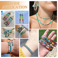 Многониточные звенья синтетической бирюзы&nbsp;G-TAC0005-05