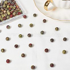 Натуральный дракон нити яшма кровь шарик G-OC0001-18