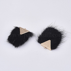 Подвеска из искусственного меха норки с кисточкой FIND-S302-05K