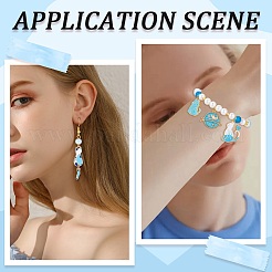 36шт 6 стиля подвески из сплава с эмалью&nbsp;ENAM-SC0004-57