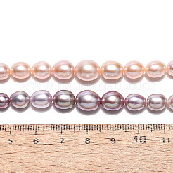 Нити из натурального культивированного пресноводного жемчуга&nbsp;PEAR-K003-21D