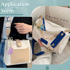 18 шт. застежки для брелка из сплава KEYC-SC0001-74A-G