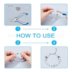 304 нержавеющая сталь бусины со стразами STAS-UN0008-49P